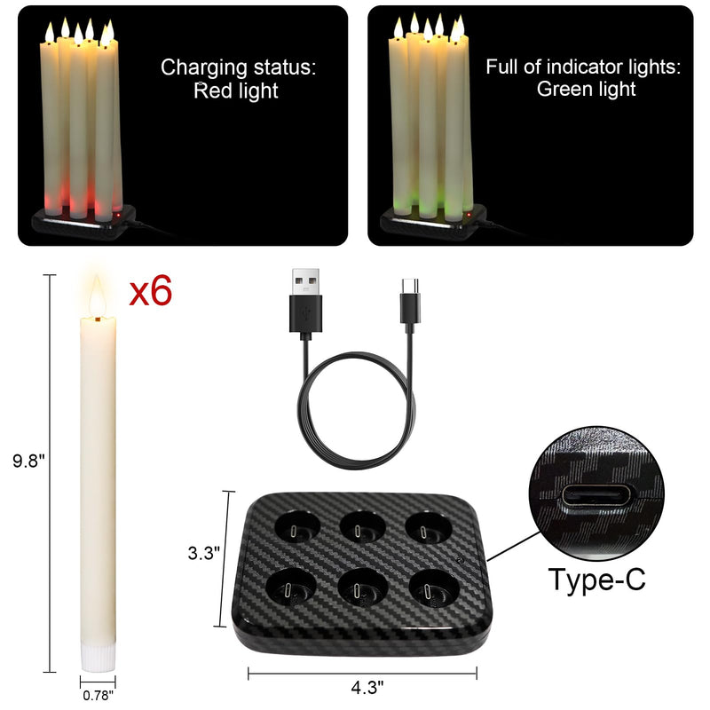 GenSwin Halloween Flameless Ghost Hand Candles