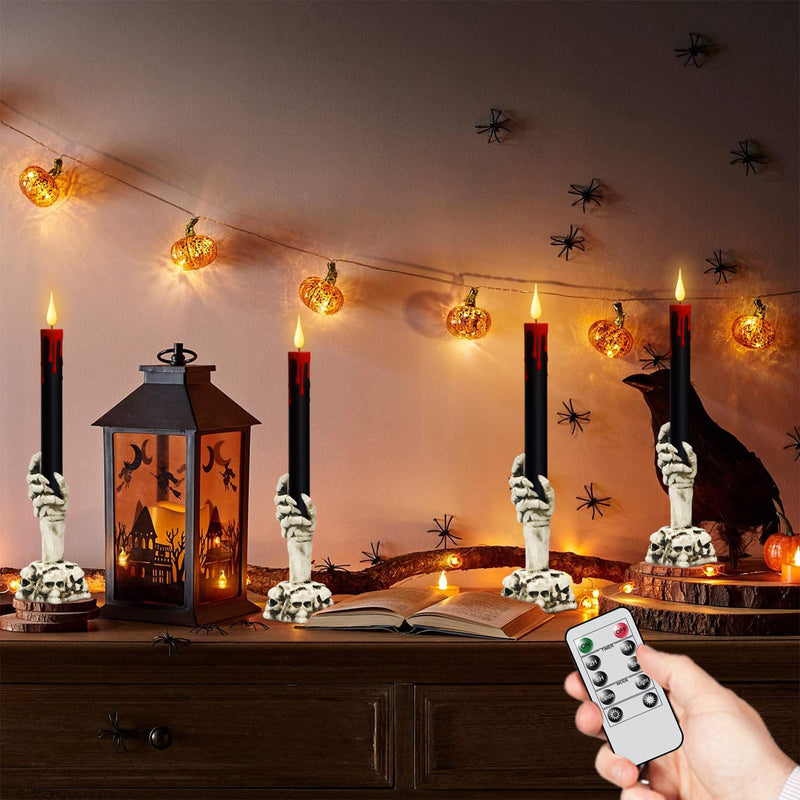 GenSwin Halloween Flameless Ghost Hand Candles