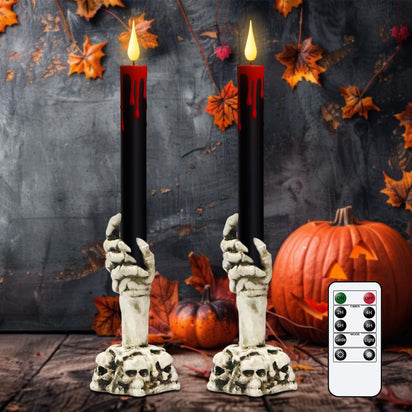 GenSwin Halloween Flameless Ghost Hand Candles