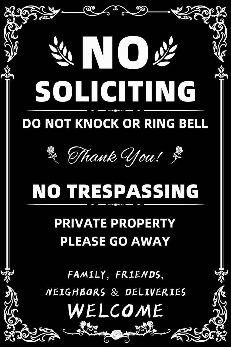 Retro Halloween Metal Sign – No Trespassing, We're Tired of Hiding the Bodies