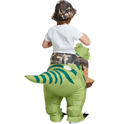 One Casa Inflatable T-Rex Costume for Kids (4-6 Yrs)