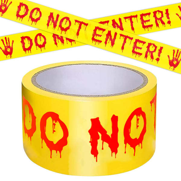 Halloween "Do Not Enter" Caution Tape