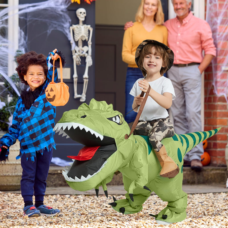 One Casa Inflatable T-Rex Costume for Kids (4-6 Yrs)