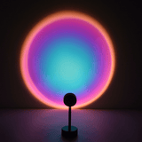 Order Top Grade Wireless Sunset 360 Degree Rotation Rainbow Projection Lamp