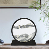 Deep Sea Moving 3D Sandscapes Decor Liquid Motion Art Frame