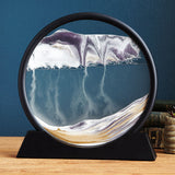 Deep Sea Moving 3D Sandscapes Decor Liquid Motion Art Frame